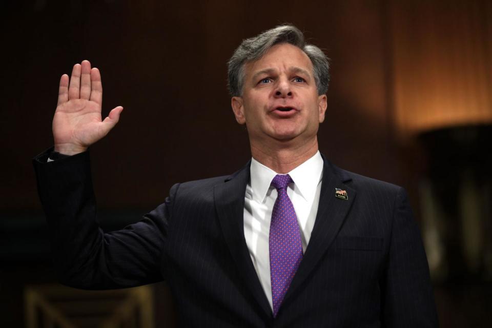 FBI director Christopher Wray (Alex Wong/Getty)