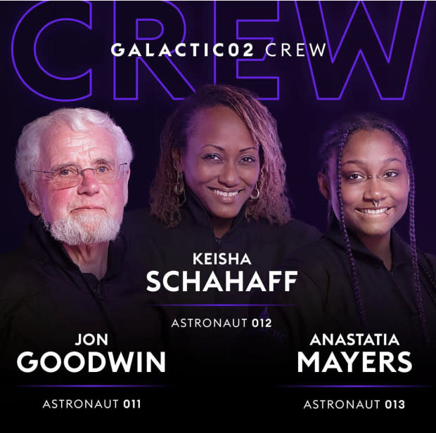 The Galactic02 Mission Crew