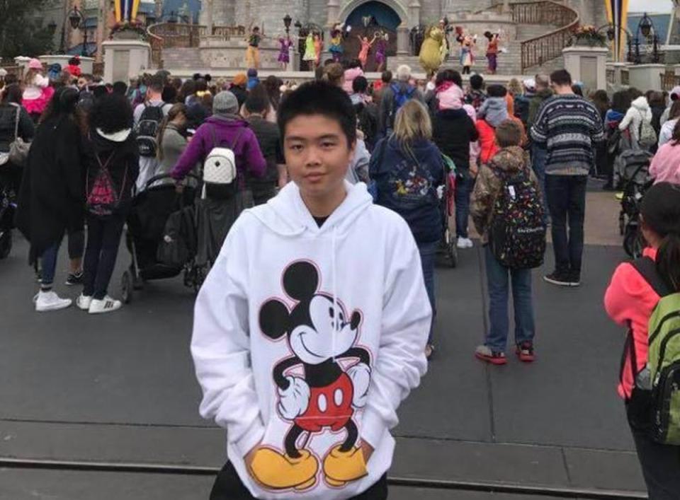 Peter Wang was killed after holding a door open for students (Facebook)