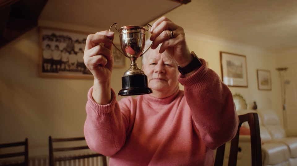 Lesley Lloyd was captain of the Southampton side who won the inaugural Women’s FA Cup final in 1971 (FA/Slog/Handout Photo/PA)