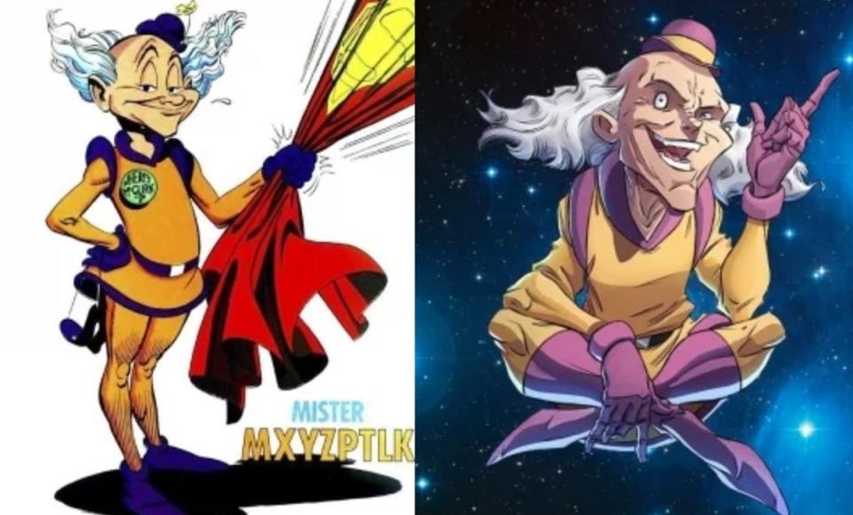 Superman's mischievous villain, Mister Mxyzptlk.