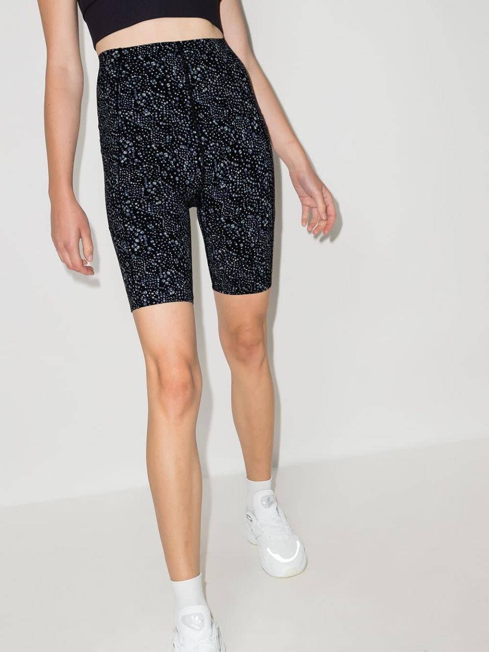 <p><strong>Sweaty Betty</strong></p><p>farfetch.com</p><p><a href="https://go.redirectingat.com?id=74968X1596630&url=https%3A%2F%2Fwww.farfetch.com%2Fshopping%2Fwomen%2Fsweaty-betty-power-high-waisted-9-cycling-shorts-item-16910634.aspx&sref=https%3A%2F%2Fwww.cosmopolitan.com%2Fstyle-beauty%2Fg38380861%2Ffarfetch-cyber-monday-2021%2F" rel="nofollow noopener" target="_blank" data-ylk="slk:Shop Now" class="link rapid-noclick-resp">Shop Now</a></p><p><strong><del>$50</del> <del>$40</del> $24 (20% off)</strong></p><p>Not only do these high-waisted biker shorts have the coolest pattern, but they’re also extremely comfortable for any type of activity.</p>
