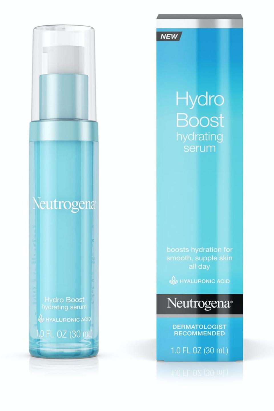 7) Neutrogena Hydro Boost Hydrating Hyaluronic Acid Serum