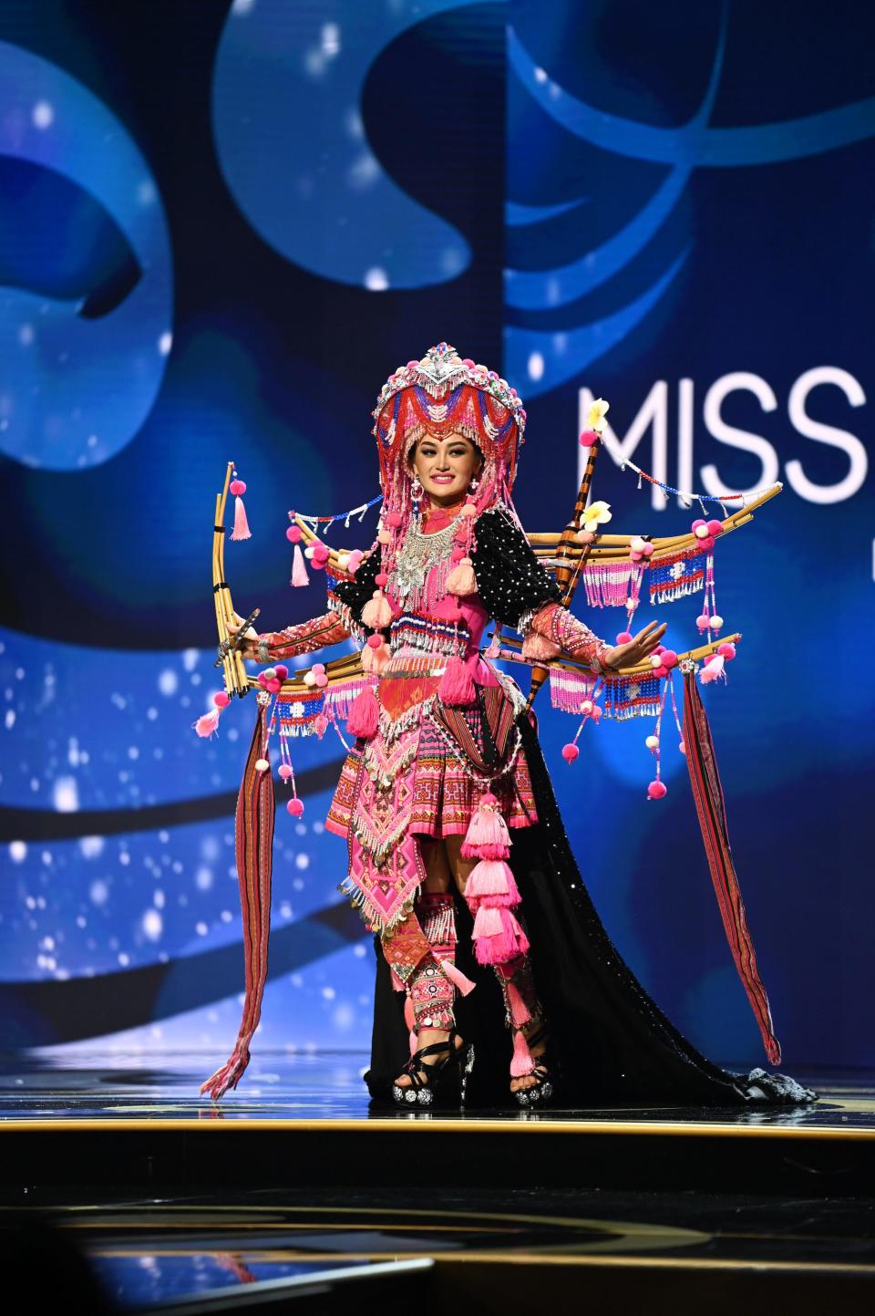 Miss Laos in the 2023 Miss Universe costume contest.