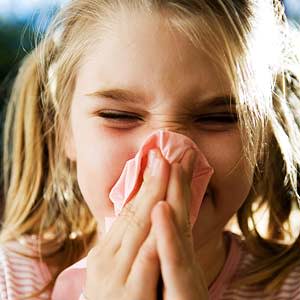 Child Sneezing