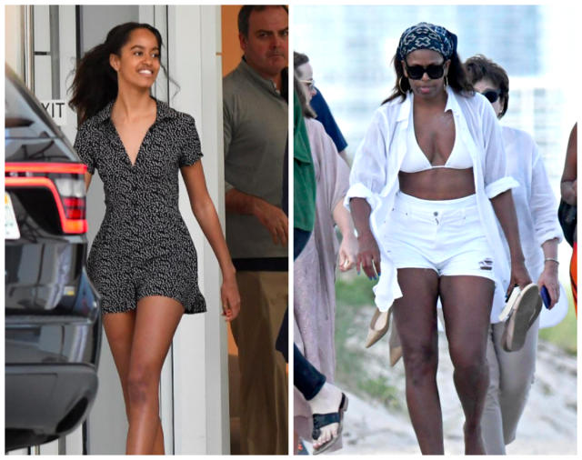 2016 Michelle Obama - Michelle Obama shamed for beach look