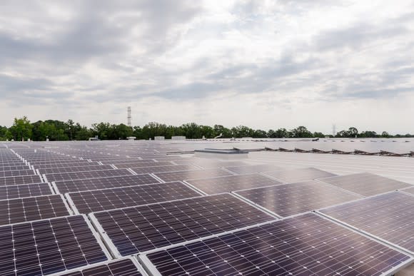 Dominion Energy solar array.