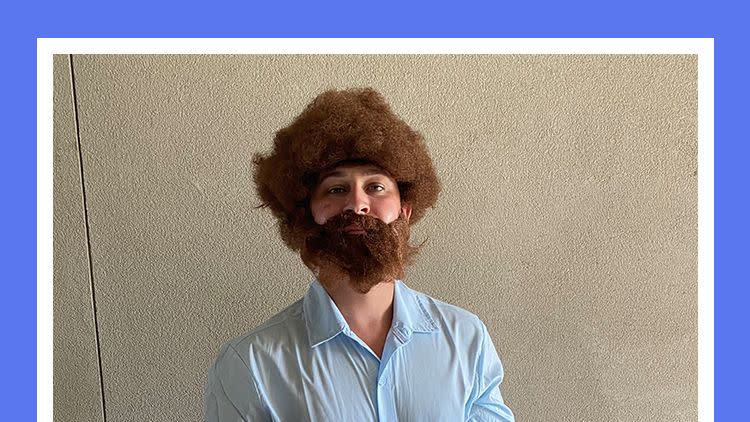 bob ross halloween costume