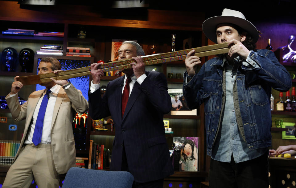 Andy Cohen, Dan Rather, John Mayer on Watch What Happens Live