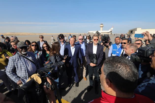 A group of U.N. Security Council ambassadors visited the Rafah Crossing between Gaza and Egypt earlier this month. The U.S. did not participate in the trip.