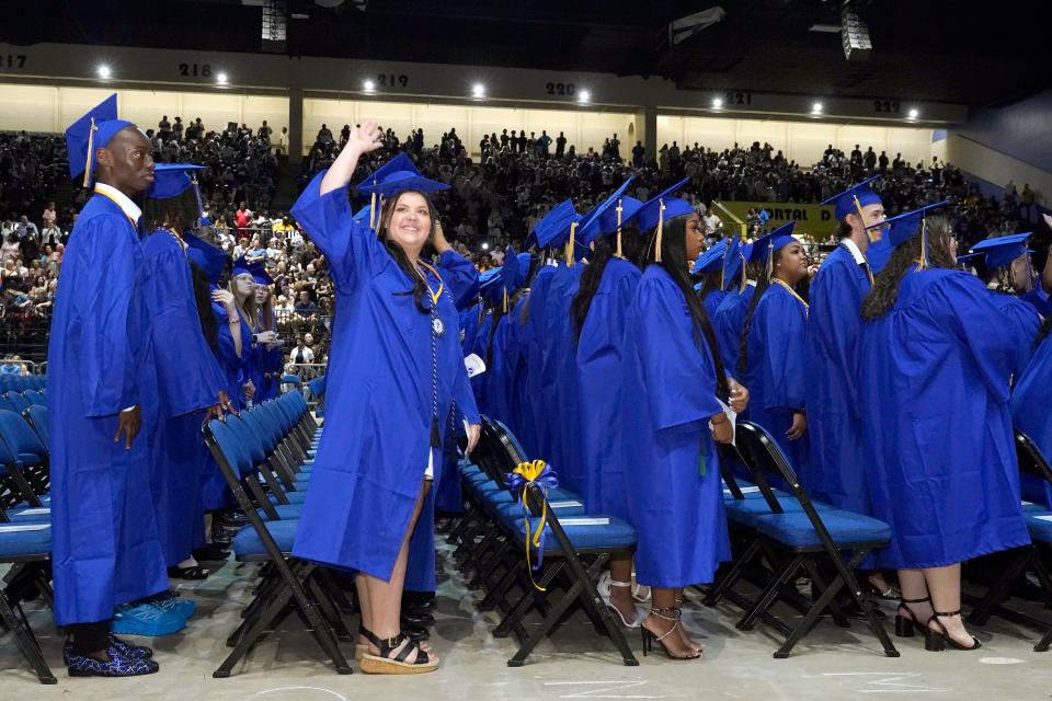 Mainland High School Commencement Exercises at the Ocean Center in Daytona Beach, Friday, May 24, 2024.