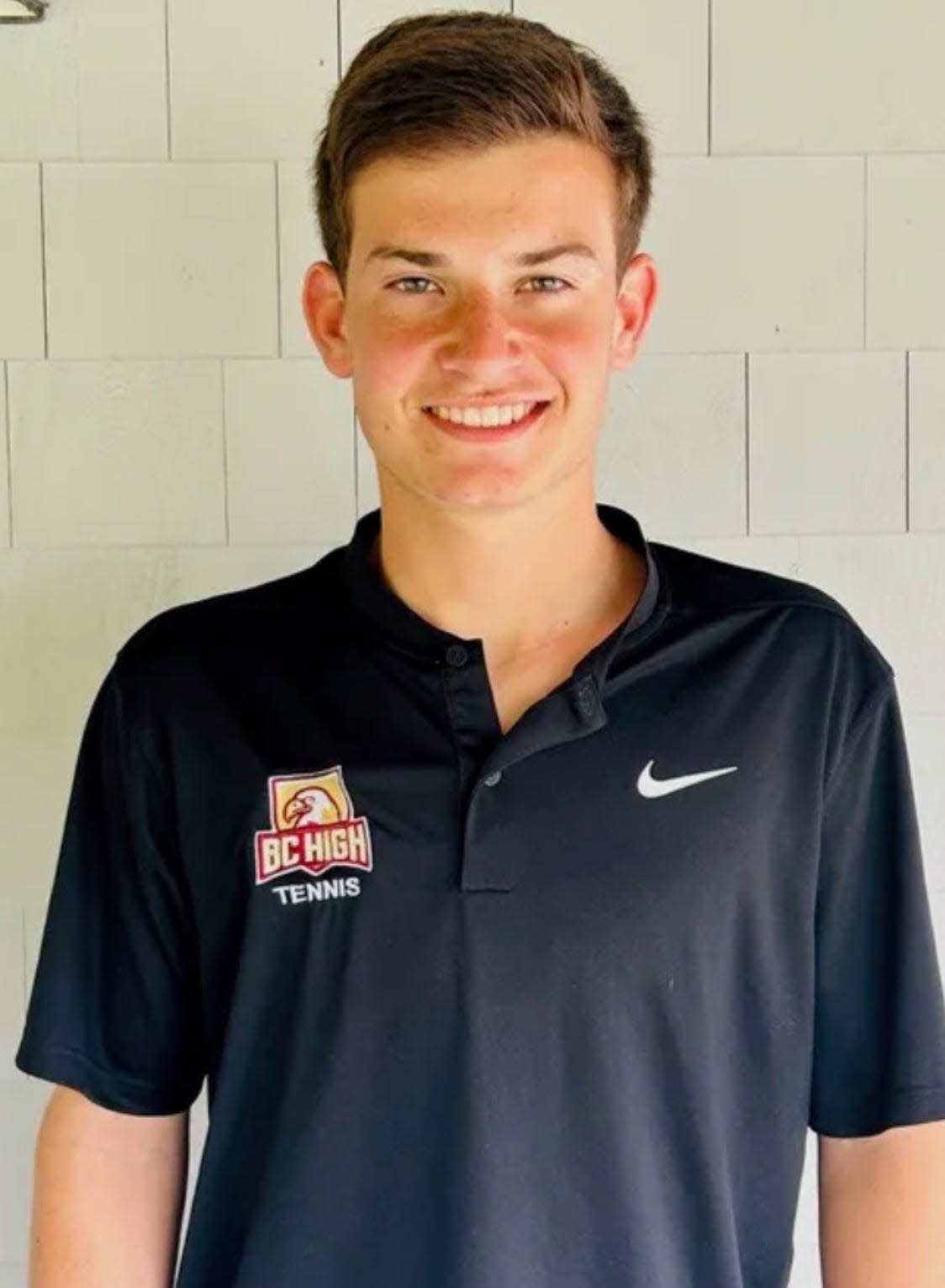 BC High's Chris Curran was selected to The Patriot Ledger/Enterprise's 2024 boys tennis All-Scholastic team.