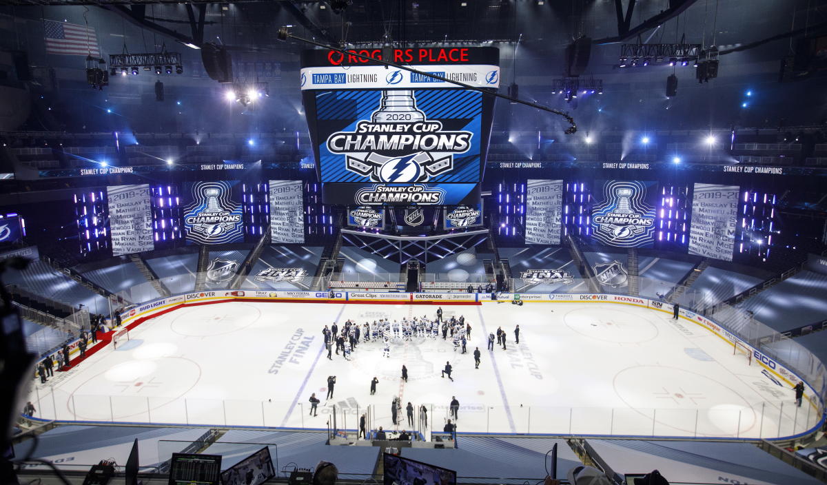 Bubble hockey champions: Tampa Bay Lightning win Stanley Cup