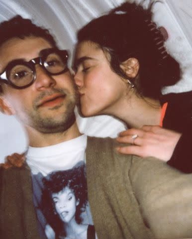 Margaret Qualley/Instagram Margaret Qualley and Jack Antonoff