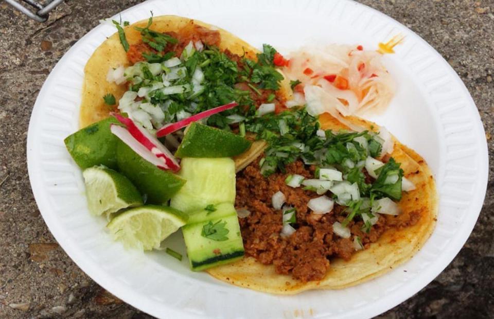 Virginia: Chorizo, Tacos El Chilango (Arlington)