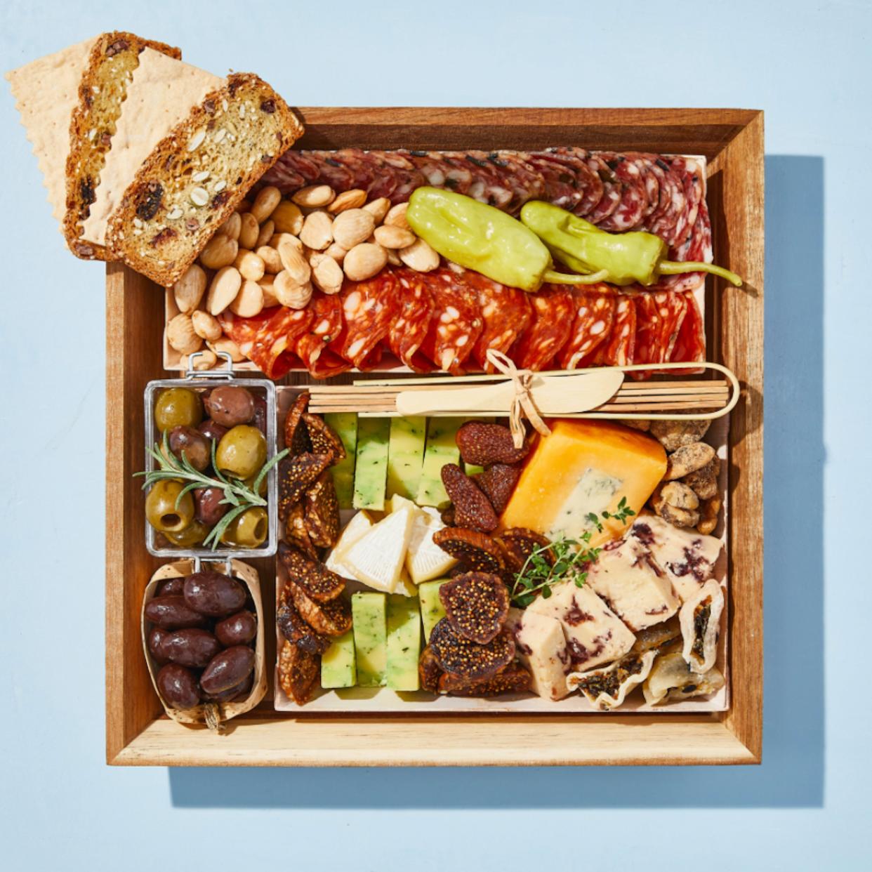 <p><a href="https://go.redirectingat.com?id=74968X1596630&url=https%3A%2F%2Fwww.goldbelly.com%2Fcheeseboarder%2Fterza-cheese-and-charcuterie-board-for-3-4%3Fsearch_id%3D69724519%26ref%3Dsearch&sref=https%3A%2F%2Fwww.thepioneerwoman.com%2Fholidays-celebrations%2Fgifts%2Fg37963417%2Fbest-meat-and-cheese-gift-baskets%2F" rel="nofollow noopener" target="_blank" data-ylk="slk:Shop Now;elm:context_link;itc:0;sec:content-canvas" class="link rapid-noclick-resp">Shop Now</a></p><p>Terza Cheese & Charcuterie Board </p><p>goldbelly.com</p><p>$139.95</p><span class="copyright">Goldbelly</span>