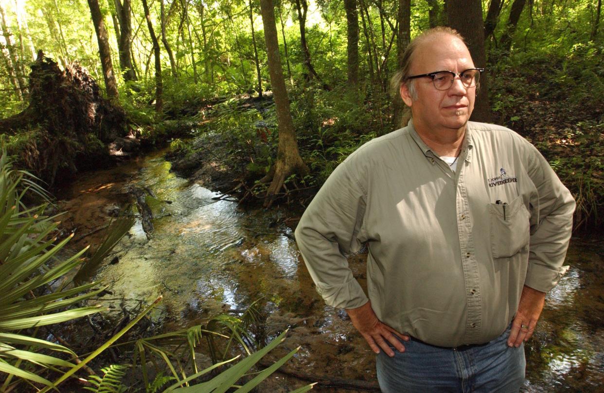 Environmental groups pointed to wetlands like these, photographed in 2004 around the headwaters of Jacksonville's Julington Creek, as examples of what was at stake in the Environmental Protection Agency's decision to transfer authority over wetlands permitting to state government. Developers asked permission in 2000 to fill 265 acres of the wetlands to expand the Freedom Commerce Center off Baymeadows Road, but the U.S. Army Corps of Engineers ultimately only allowed 35 acres to be filled. Activists worried state-level regulators could be too lenient with developers.