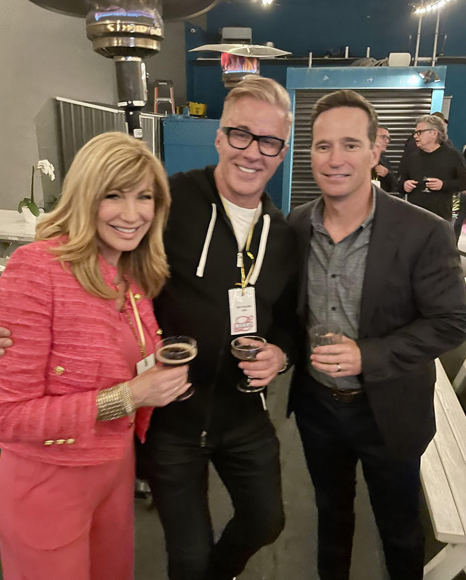 Leeza Gibbons, Jeff Collins and Mike Richards - Credit: Courtesy of Gregory Scaffidi