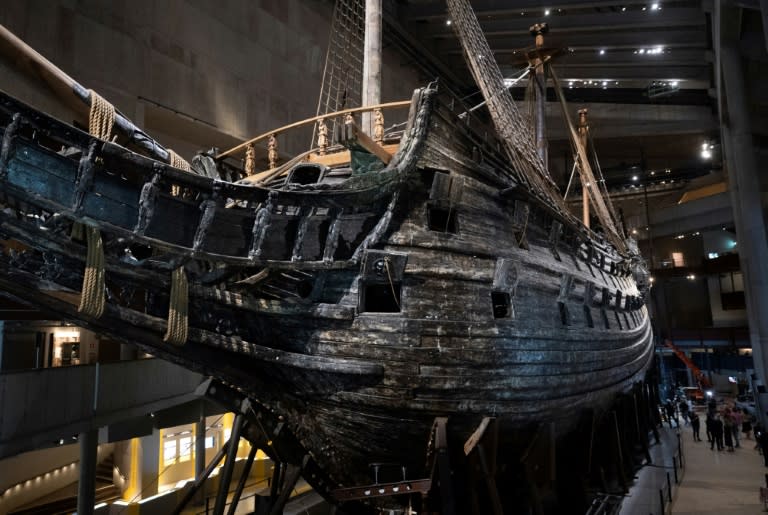 Ill-fated: the 17th-century Swedish warship Vasa in Stockholm (Fredrik SANDBERG)