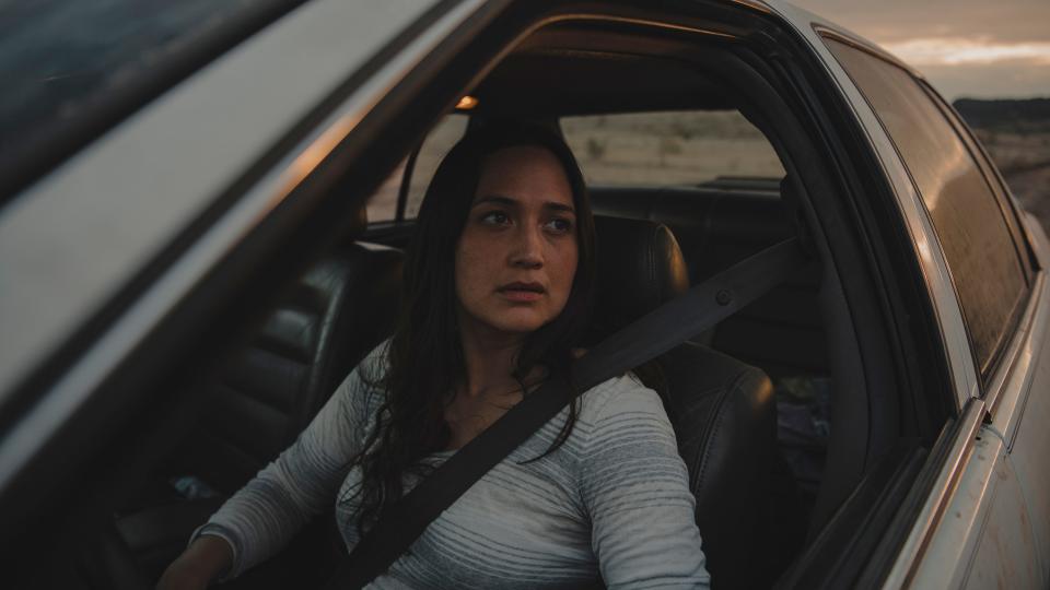 After the death of her grandmother, Tana (Lily Gladstone) heads off on the road to reconnect with her family and embrace a spiritual journey in the drama "The Unknown Country."