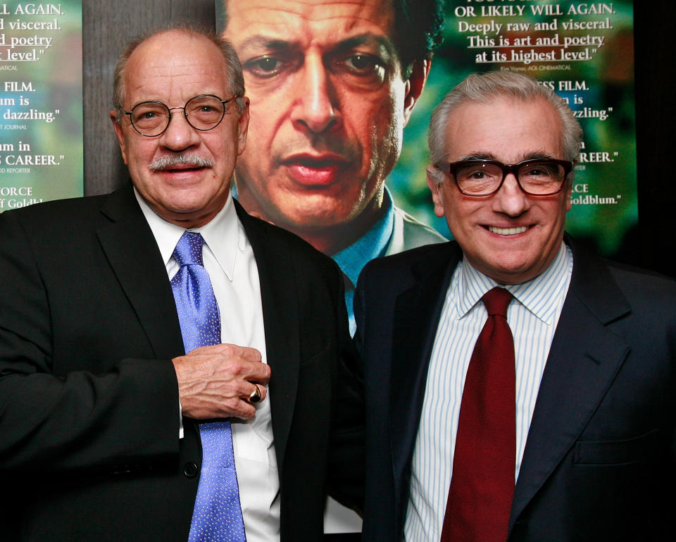 NEW YORK - DECEMBER 08:  Directors Paul Schrader and Martin Scorsese attend attend a screening of 