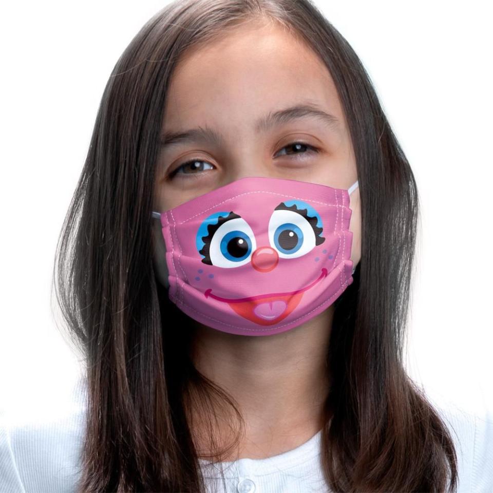 23) Sesame Street Abby Face Face Mask