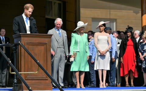 Prince Charles' 70th birthday garden party - Credit: Reuters