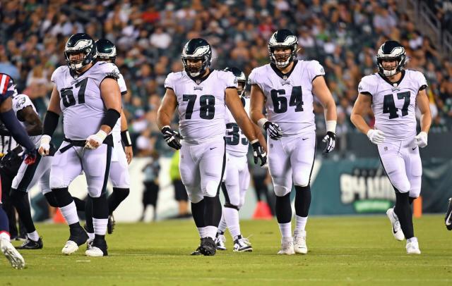 Eagles' Jason Kelce, Lane Johnson, Jordan Mailata releasing 2nd