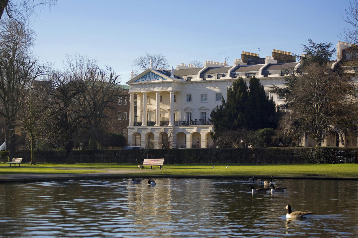 This London home was designed by John Nash, who was responsible for much of Regency London. Photo: Knight Frank