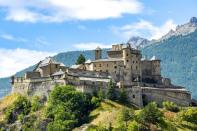 <p>Le château de Fort Queyras, dans les Hautes-Alpes.</p>