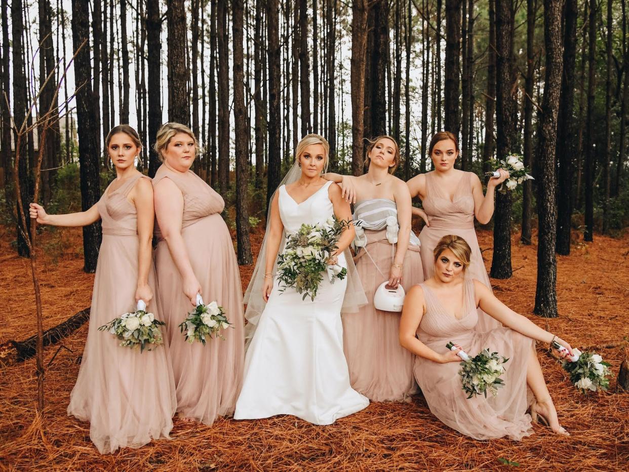 bridesmaid pumping pic