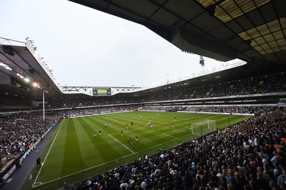 The new ground will not be known as White Hart Lane, like its predecessor