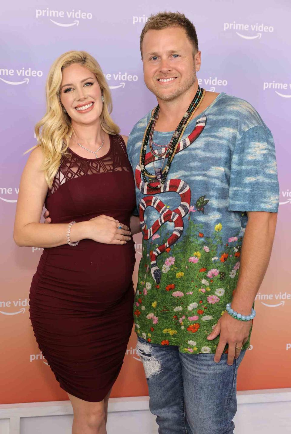 Heidi Montag and Spencer Pratt attend the Prime Video Summer Solstice Party at Santa Monica Proper Hotel on June 21, 2022 in Santa Monica, California