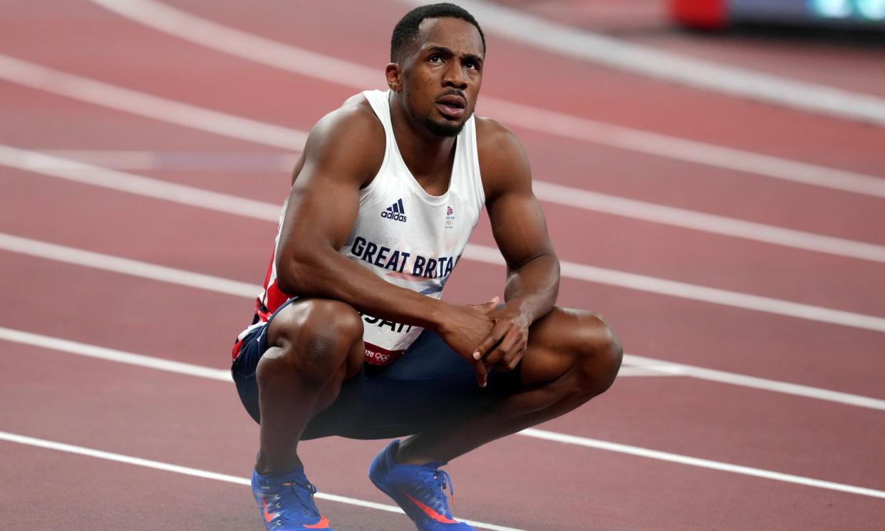 <span>CJ Ujah in Tokyo in 2021. UK Athletics chief executive Jack Buckner said: ‘If CJ Ujah qualifies for the Olympic Games as an individual, he’s in the relay squad.’</span><span>Photograph: Martin Rickett/PA</span>