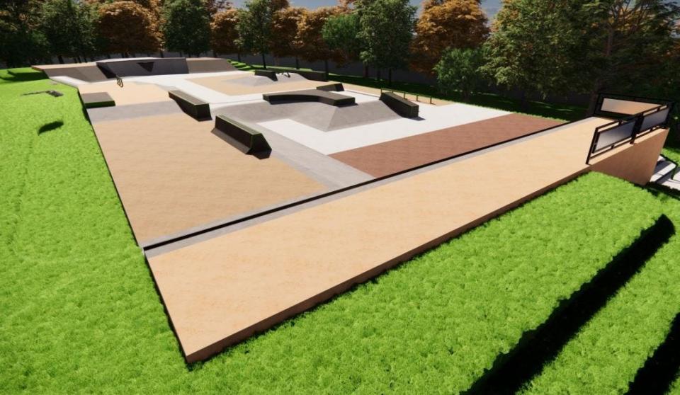 Dover's new skatepark is coming to Guppey Park with construction beginning in August 2022. Work on the main park is expected to be completed in the fall.