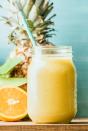 <p>This golden smoothie looks and tastes like sunshine in a glass, and it's a nutritional knockout to boot. <br></p><p>Get the recipe from <a href="https://www.goodhousekeeping.com/food-recipes/a8861/pineapple-citrus-smoothie-ghk/" rel="nofollow noopener" target="_blank" data-ylk="slk:Good Housekeeping;elm:context_link;itc:0;sec:content-canvas" class="link ">Good Housekeeping</a>.</p>
