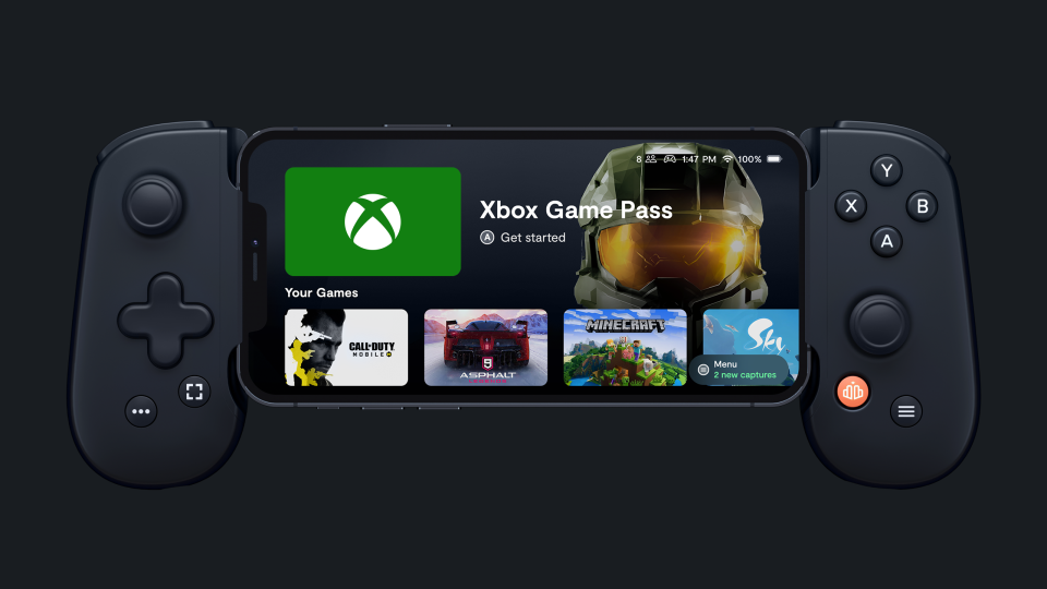 Backbone One controller and Xbox Game Pass