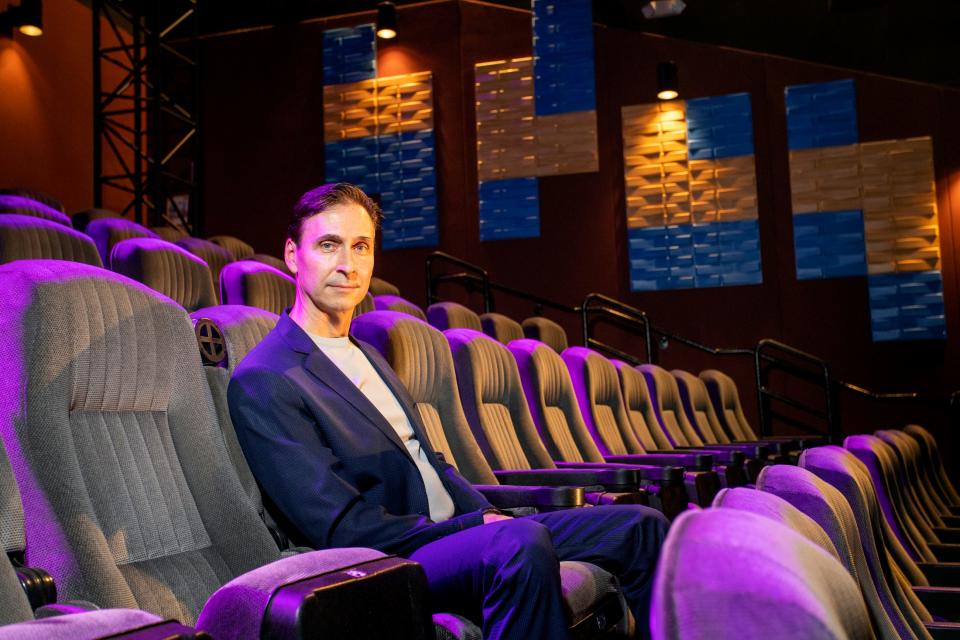 Adam Karsten is the new executive artistic director at Coachella Valley Repertory in Cathedral City, Calif., on October 4, 2022. 