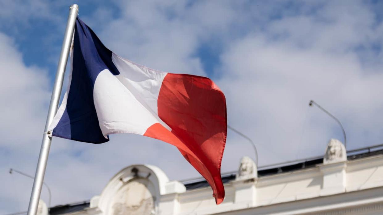 National Flag of France. 