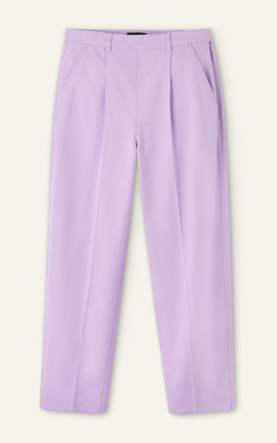 Tapered trousers, £195, Me+Em