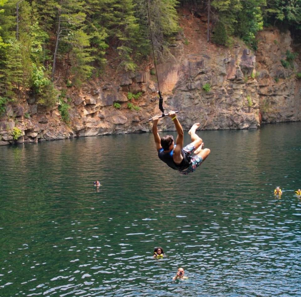 The Quarry at Carrigan Farms offers open swim.