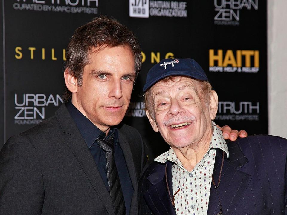 Jerry Stiller and Ben Stiller