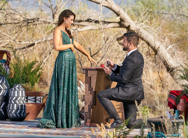 Craig Sjodin/ABC Katie Thurston gets engaged to Blake Moynes on 'The Bachelorette' season 17