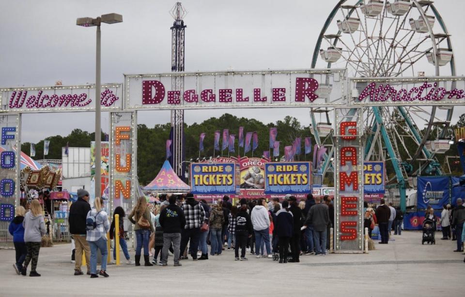 People had fun with rides and games at last year's Volusia County Fair. The fair was shut down in 2020 by the coronavirus, but opened last fall for 10 days of fun. This year's fair runs from Nov. 3-13.