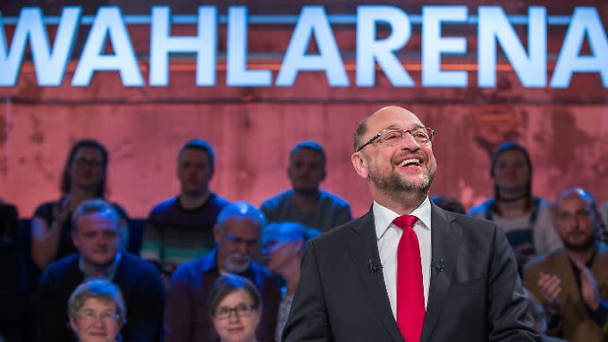 Noch einmal stellte sich Schulz den Fragen der Wähler.