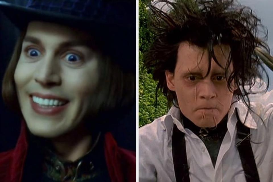 Willy Wonka and Edward ScissorHands