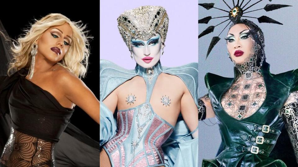 Yara Sofia; Gottmik; Nymphia Wind on RuPaul\u2019s Drag Race