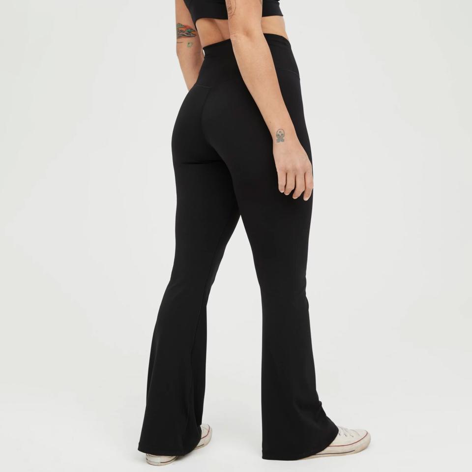 OFFLINE By Aerie Real Me High Waisted Crossover Flare Legging