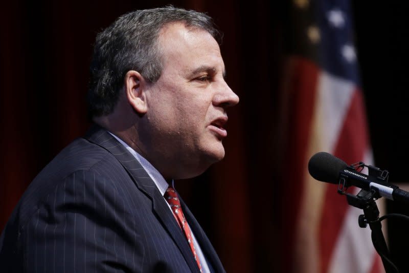 Former Republican presidential candidate Chris Christie has turned down a No Labels third-party "unity" ticket as the group searches for a candidate to run against Donald Trump and President Joe Biden in November's general election. "I appreciate the encouragement I've gotten to pursue a third-party candidacy," Christie said. File photo by John Angelillo/UPI