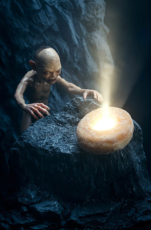 Gollum. And a mystical doughnut.